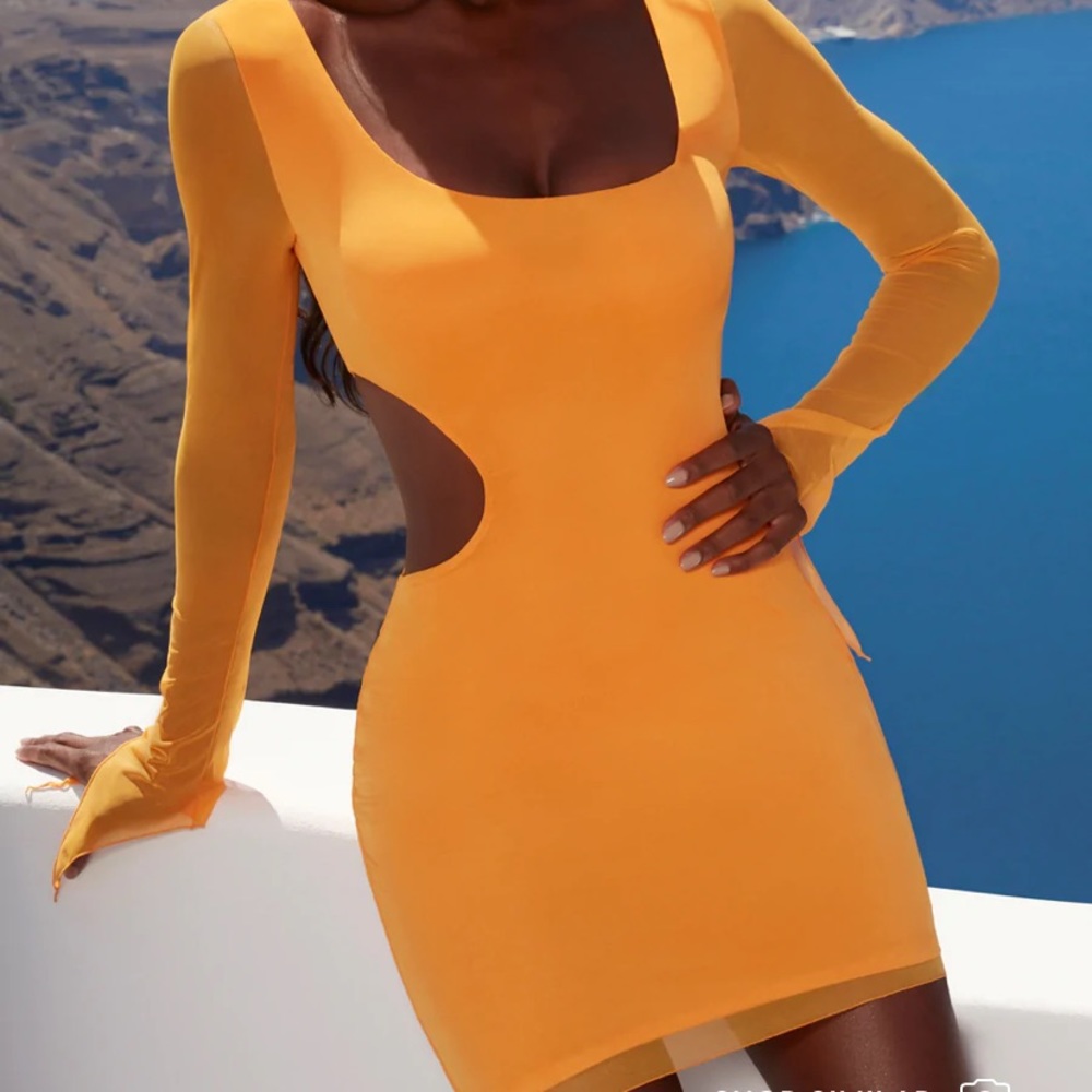 Orange Oh Polly Dress